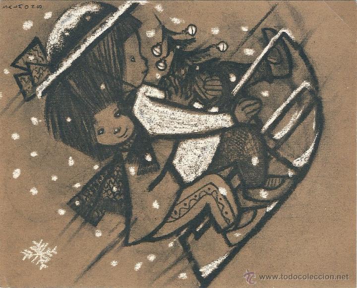 Postales: 0775U - SALMONS- PRECIOSA POSTAL - 16,8X13,5 CM