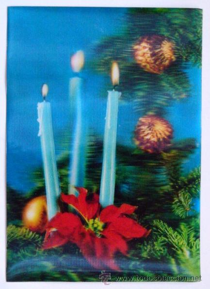 Postales: Postal de Navidad con efecto tridimensional - Foto 1