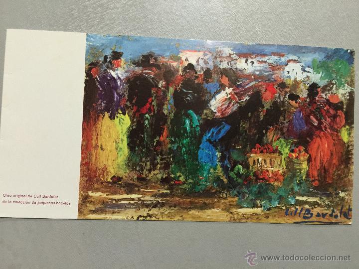 Postales: Preciosa postal de navidad. - Coll Bardalet- . Mide aprox 22x12cm. D&iacute;ptico. Escrita