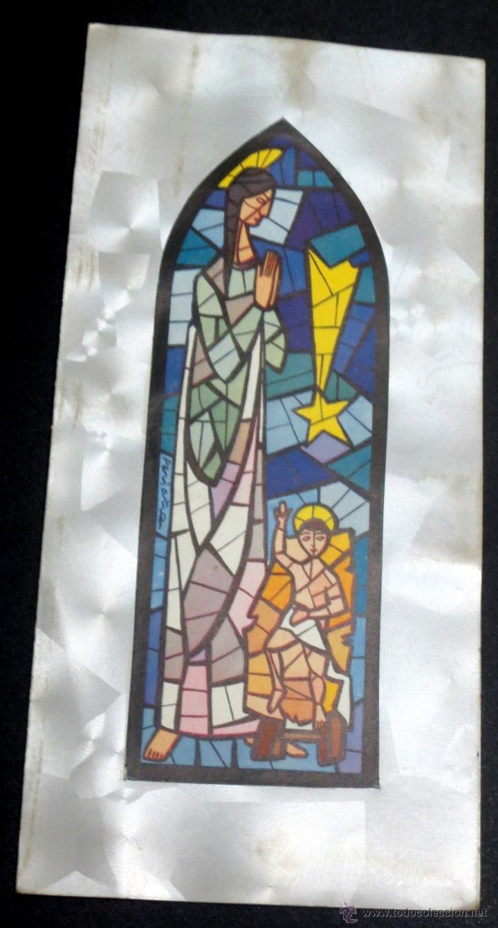 Postkarten: POSTAL NAVIDAD A&Ntilde;O 1961