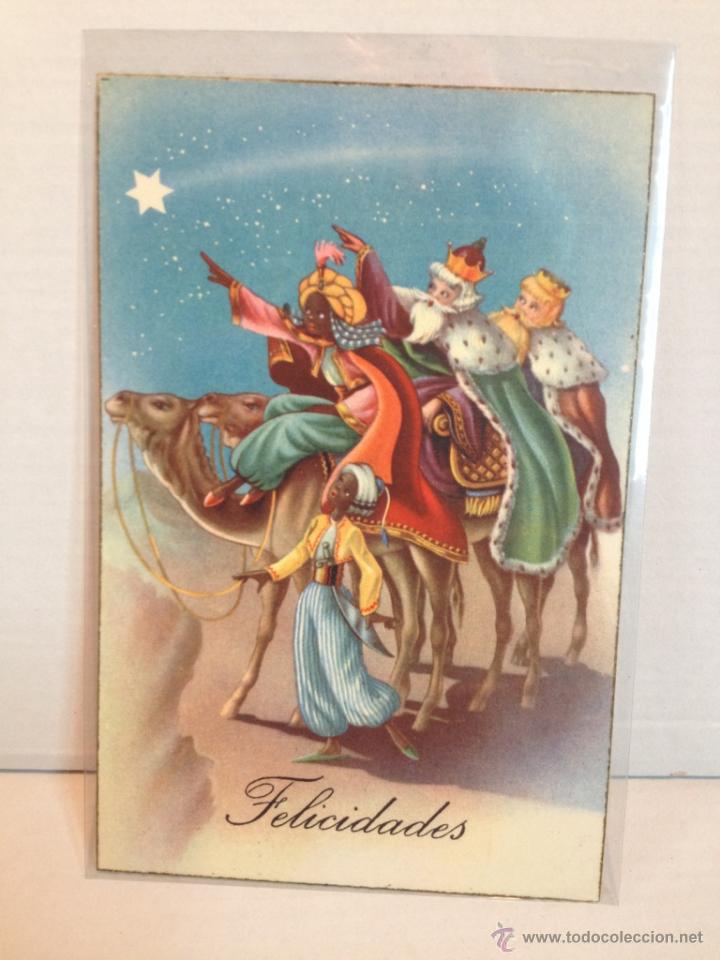 Postales: ANTIGUA POSTAL DE NAVIDAD - Foto 1