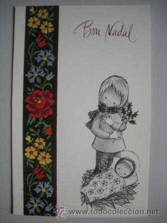 Postales: MAGNIFICA POSTAL DE NAVIDAD DEL A&Ntilde;O 1975 - - Foto 1