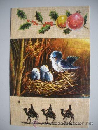 Postales: MAGNIFICA POSTAL DE NAVIDAD DEL A&Ntilde;O 1975 - - Foto 1