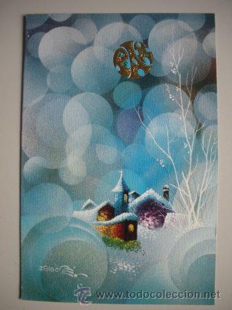 Postales: MAGNIFICA POSTAL DE NAVIDAD DEL A&Ntilde;O 1976 - - Foto 1