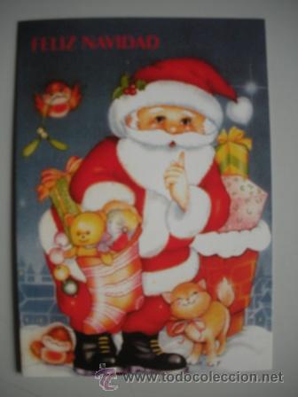 Postales: MAGNIFICA POSTAL DE NAVIDAD - ( NUEVA SIN USO ) - Foto 1