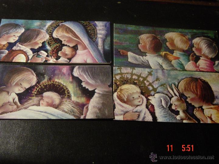 Postales: 4 POSTALES NAVIDE&Ntilde;AS DE BENTGES. - Foto 1