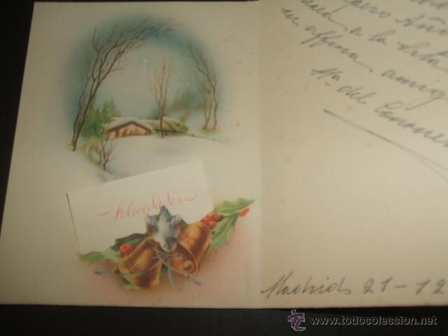 Postales: FELICITACION NAVIDAD DESPLEGABLE - Foto 2