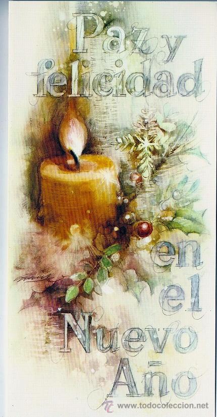 Postales: 0914K - GRAUS -PAZ Y FELICIDAD -EDICIONES SABADELL SERIE NADAL 02.25.035.2- DIPTICA 21X10,5CM