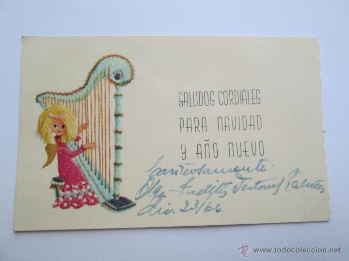 Postais: SALUDOS CORDIALES A&Ntilde;O NUEVO. ARPA, Cordialement nouvelle ann&eacute;e. Best Regards NEW YEAR. HARP,