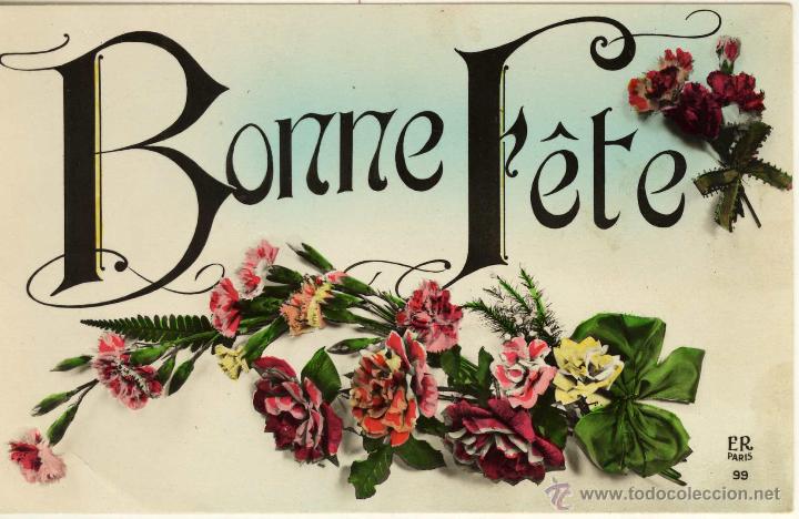 Postais: POSTAL CON FLORES FELICITACI&Oacute;N NAVIDE&Ntilde;A CURSADA A&Ntilde;OS 50