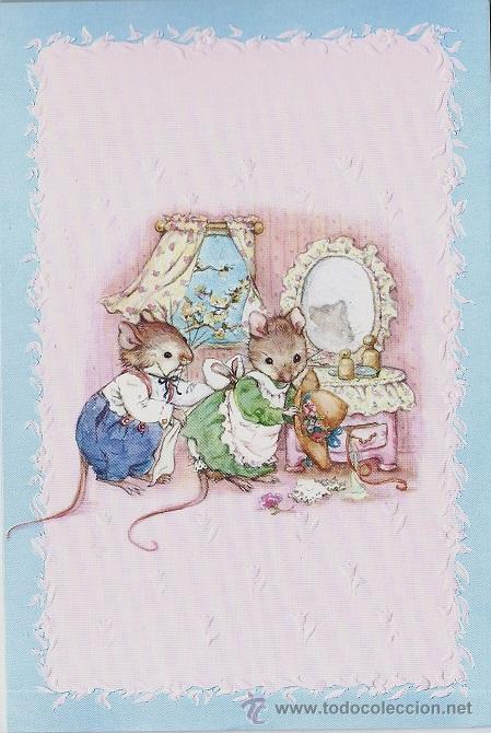 Postales: 0977K -BEATRIX POTTER? PRECIOSA,EN RELIEVE- EDICIONES BUSQUETS 02.24.105 - DIPTICA 17X11,5 CM- 1983