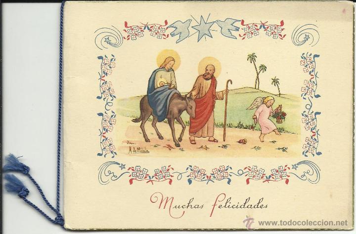 Postales: Antigua postal Navide&ntilde;a de 1.948 - Foto 1