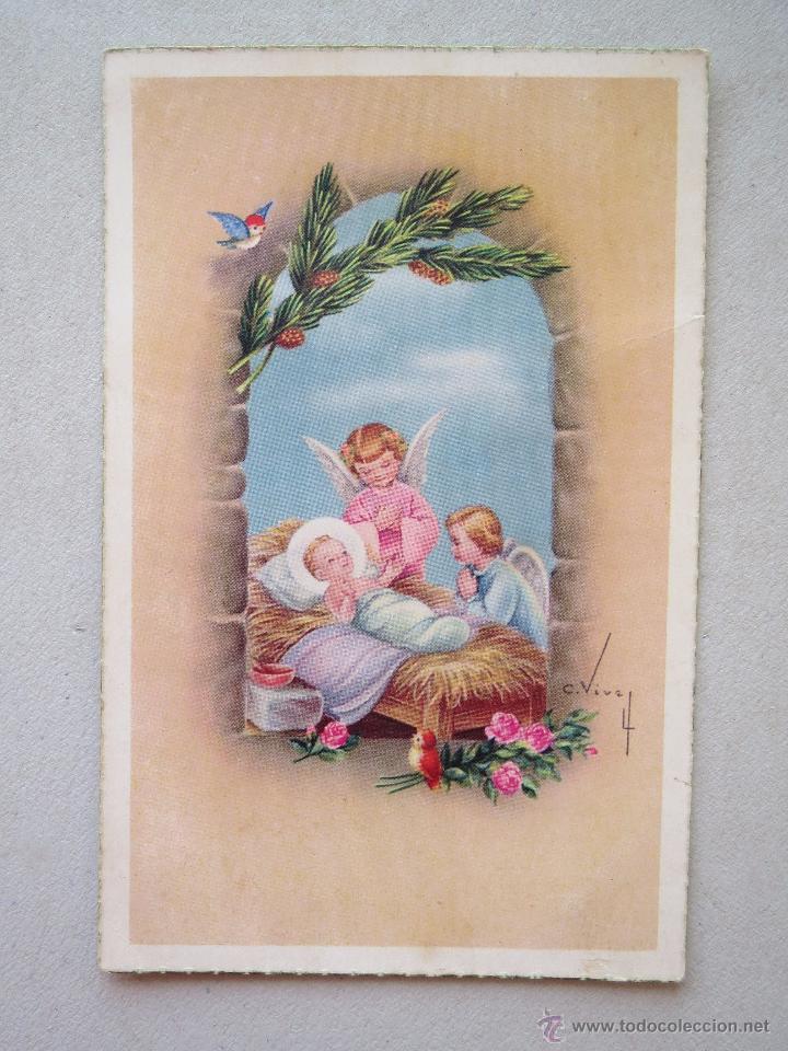Cartes Postales: POSTAL ESCRITA - NAVIDAD - C. Y Z. 702 N&ordm; 2 - C. VIVA.