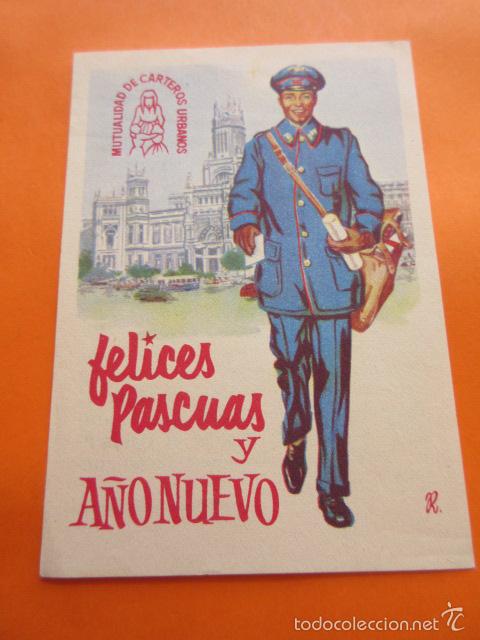 Postales: FELICITACION EL CARTERO - MADRID - Foto 1