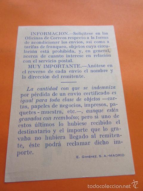 Postales: FELICITACION EL CARTERO - MADRID - Foto 2