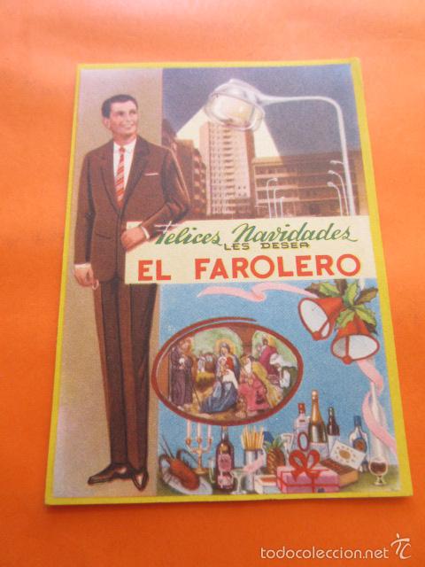 Postales: FELICITACION EL FAROLERO - A&Ntilde;O 1966 - Foto 1