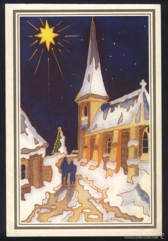 Postcards: A-3268- FELICITACION DE NAVIDAD DOBLE.