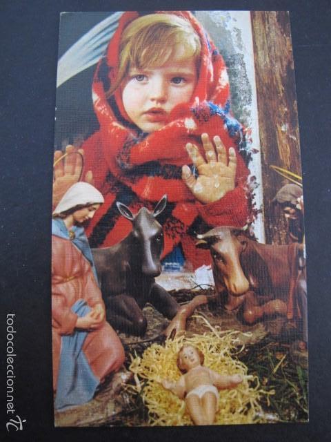 Postkarten: estampa felicitacion de navidad 11,5 x 7 cm