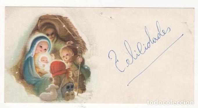 Postales: TARJETA NAVIDAD SIMPLE ESCRITA - Foto 1