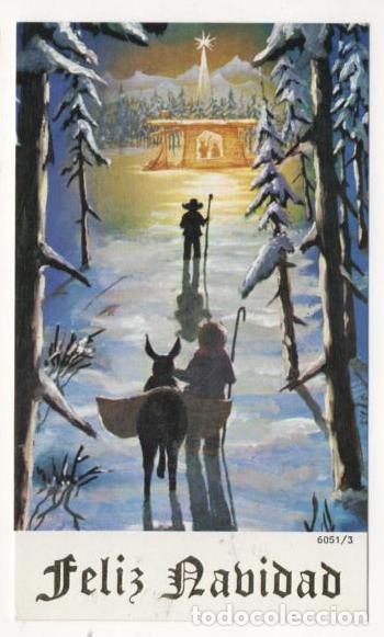 Postales: TARJETA NAVIDAD SIMPLE ESCRITA - Foto 1