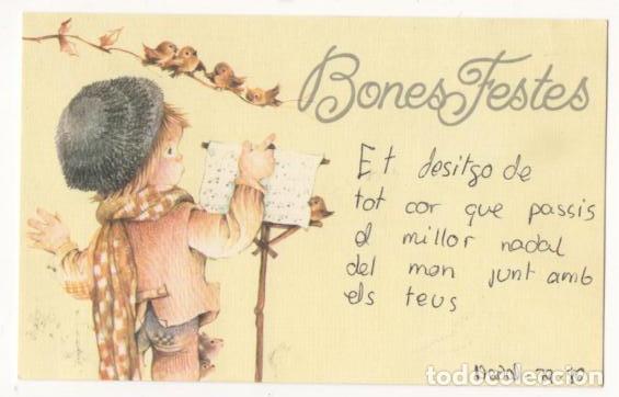 Postales: TARJETA NAVIDAD SIMPLE ESCRITA - Foto 1