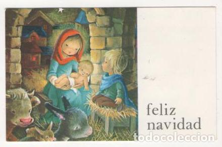 Postales: TARJETA NAVIDAD SIMPLE ESCRITA - Foto 1