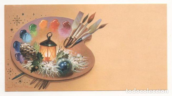Postales: TARJETA NAVIDAD SIMPLE ESCRITA - Foto 1