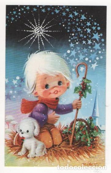Postales: TARJETA NAVIDAD SIMPLE ESCRITA - Foto 1