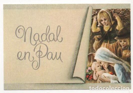 Postales: TARJETA NAVIDAD SIMPLE ESCRITA - Foto 1
