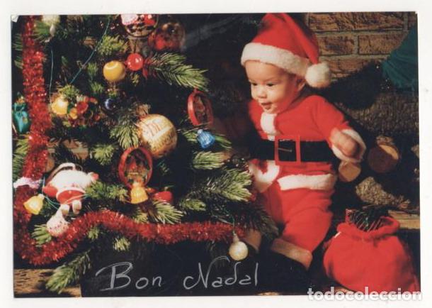 Postales: TARJETA NAVIDAD SIMPLE ESCRITA - Foto 1