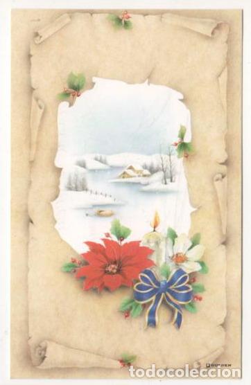 Postales: TARJETA NAVIDAD SIMPLE ESCRITA - Foto 1