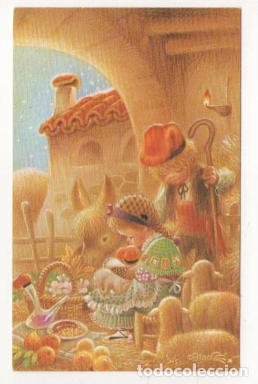Postales: TARJETA NAVIDAD SIMPLE ESCRITA - Foto 1