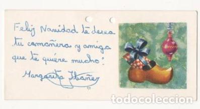 Postales: TARJETA NAVIDAD SIMPLE ESCRITA - Foto 1