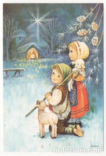 Postales: TARJETA NAVIDAD SIMPLE ESCRITA - Foto 1