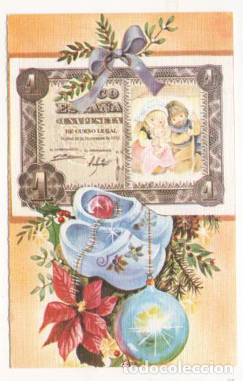 Postales: TARJETA NAVIDAD SIMPLE ESCRITA - Foto 1