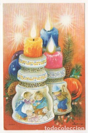 Postales: TARJETA NAVIDAD SIMPLE ESCRITA - Foto 1