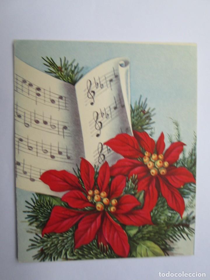 Postais: 1954 POSTAL FLORES. BEAUTIFUL FLOWERS FLOWERS BELLES, NAVIDAD, CHRISTMAS