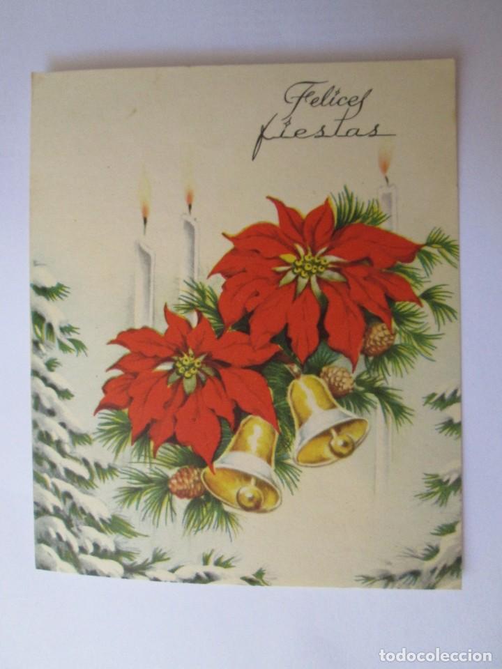 Postkarten: CAMPANAS NAVIDAD, FELICES FIESTAS. BELLS CHRISTMAS, HAPPY HOLIDAYS. BELLS NO&Euml;L, JOYEUSES F&Ecirc;TES.
