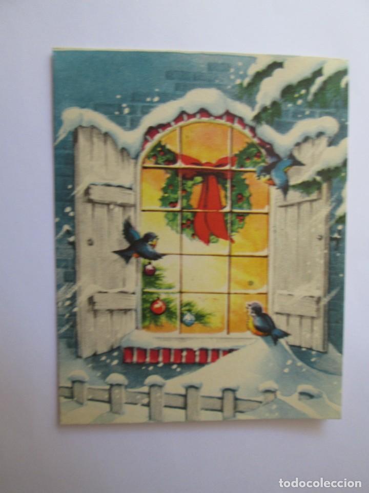 Postcards: POSTAL DE NAVIDAD. CHRISTMAS CARD. Carte de No&euml;l. 1956