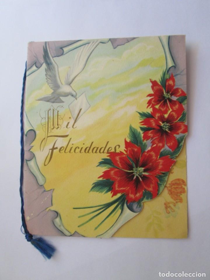 Postais: 1951 POSTAL DE NAVIDAD. CHRISTMAS CARD. Carte de No&euml;l.