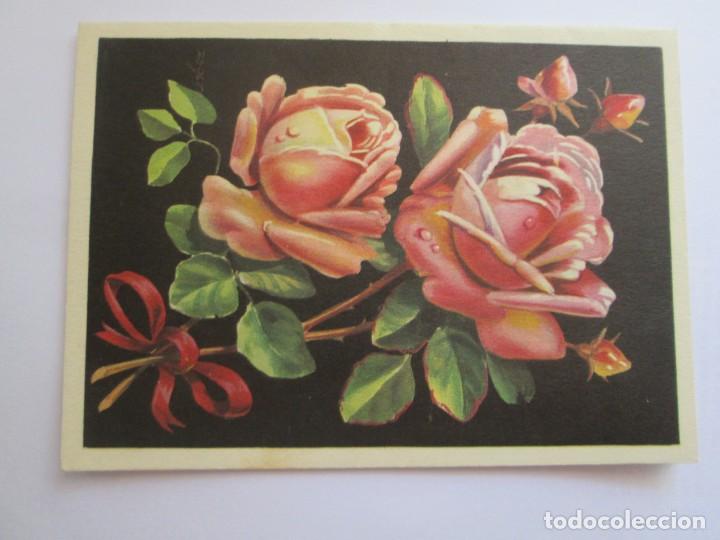 Postcards: 1959 ROSAS NAVIDAD. ROSES DE NO&Euml;L. CHRISTMAS ROSES.