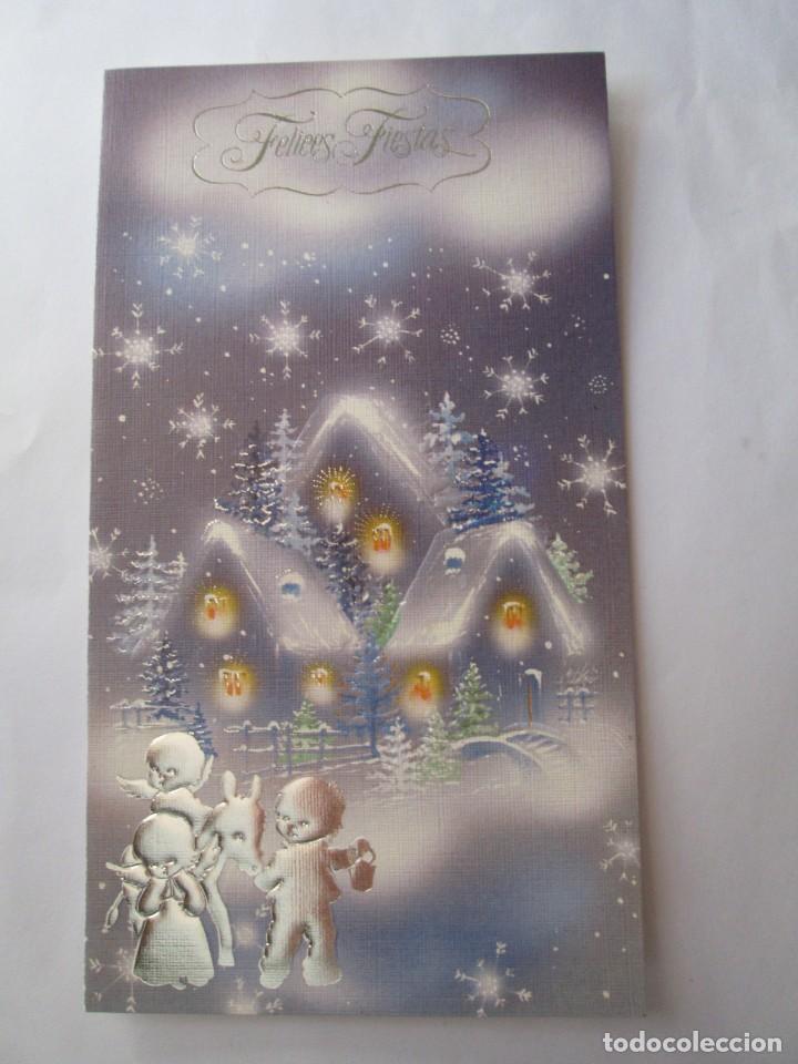Postais: FELICES FIESTAS. HAPPY HOLIDAYS. BONNE F&Ecirc;TES 1989