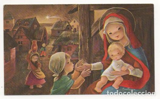 Postales: TARJETA NAVIDAD SIMPLE ESCRITA - Foto 1