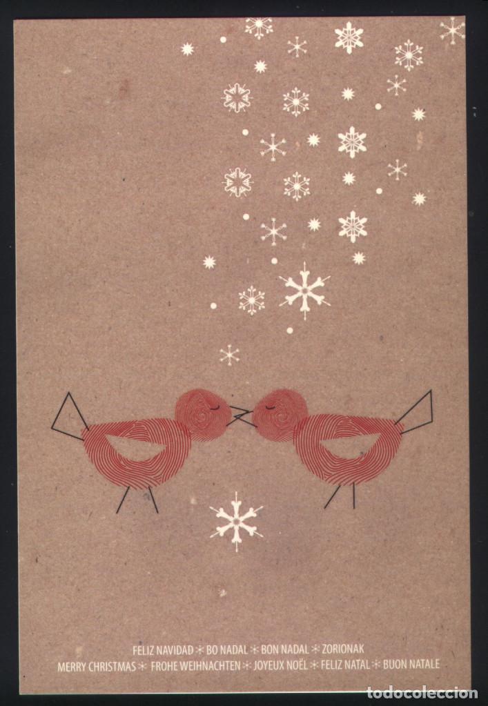 Postais: A-3985- FELICITACI&Oacute;N DE NAVIDAD DOBLE DE UNICEF.