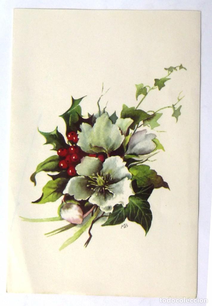 Postais: POSTAL NAVIDAD INGLESA. TERSTON. EM 114. ESCRITA A&Ntilde;O 1974. TRIPTICO. FORMATO 14 X 9,5 CM.