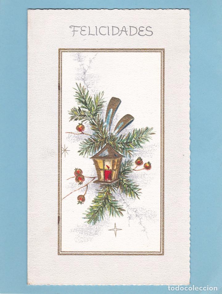 Postales: POSTAL DOBLE NAVIDAD - IMPRESA EN ALEMANIA - ESCRITA - Foto 1
