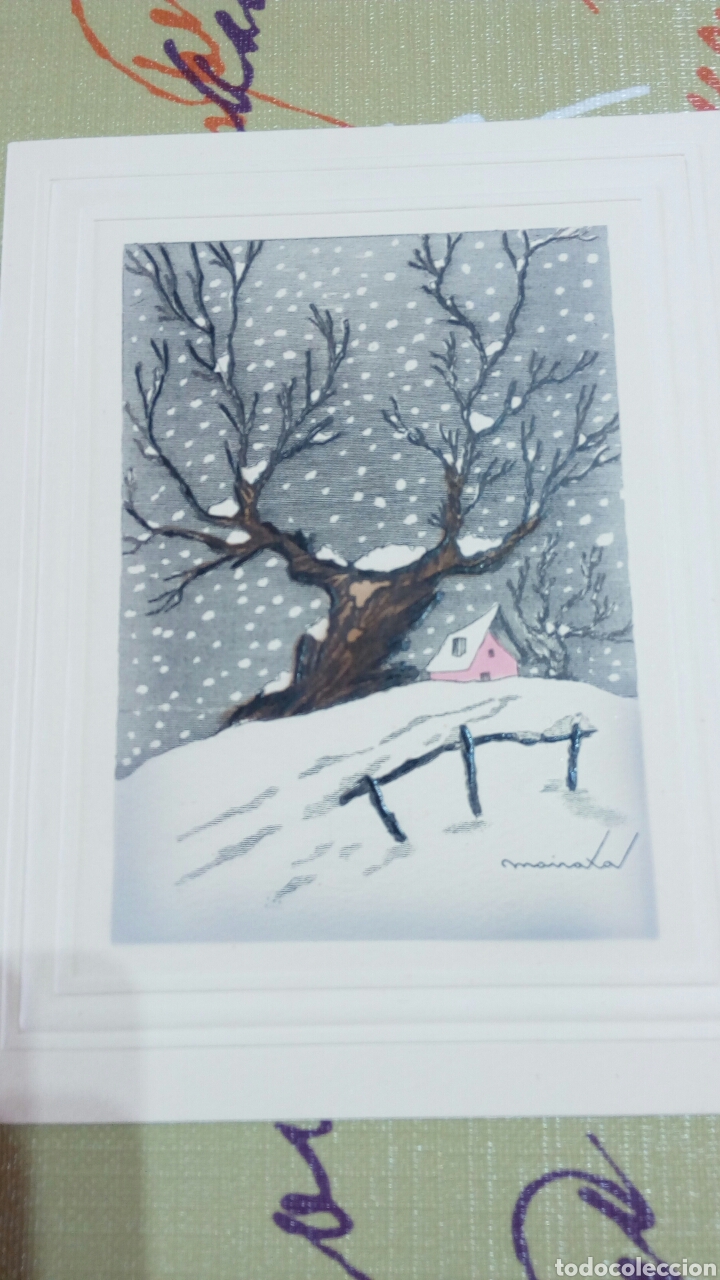 Postais: Antigua postal navidad. Ilustraci&oacute;n Pedro Mairata. Sin circular. 15x12 cm