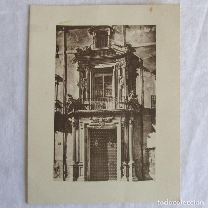 Postales: Felicitaci&oacute;n navide&ntilde;a de 1962 Palacio de los Rocamora en Orihuela