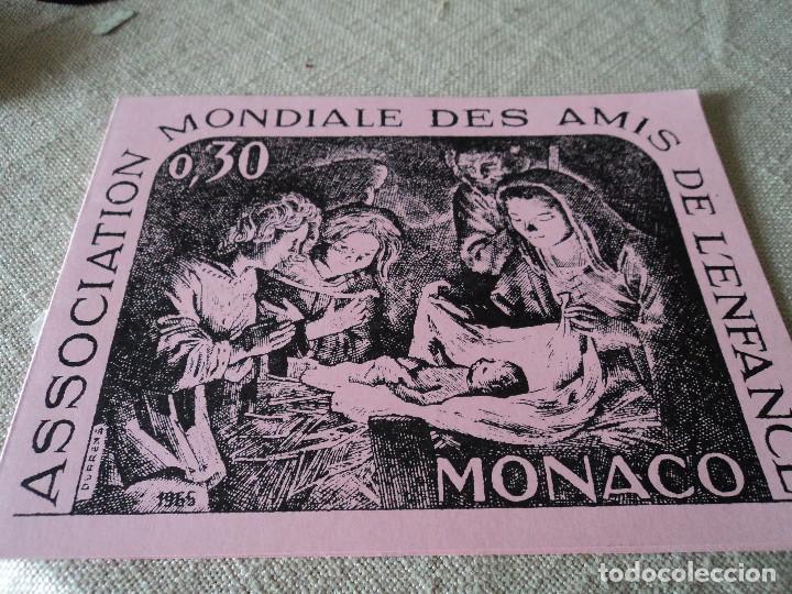 Postcards: felicitacion de navidad filatelia lorenzo monge 1965 16 x 21 cm
