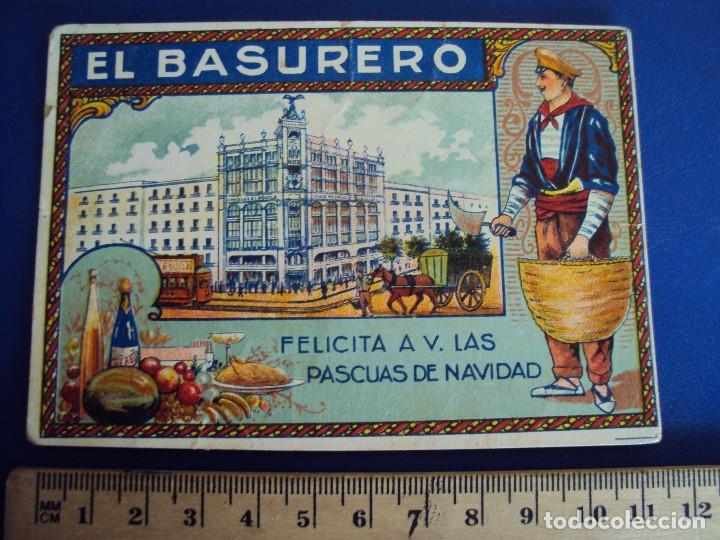 Postkarten: (FN-17428) FELICITACION DE NAVIDAD - EL BASURERO